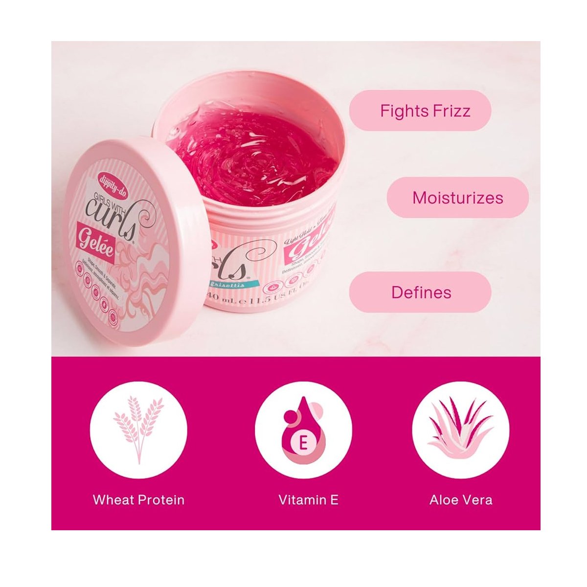 Dippity-do Gel Ligero Girls With Curls image number null