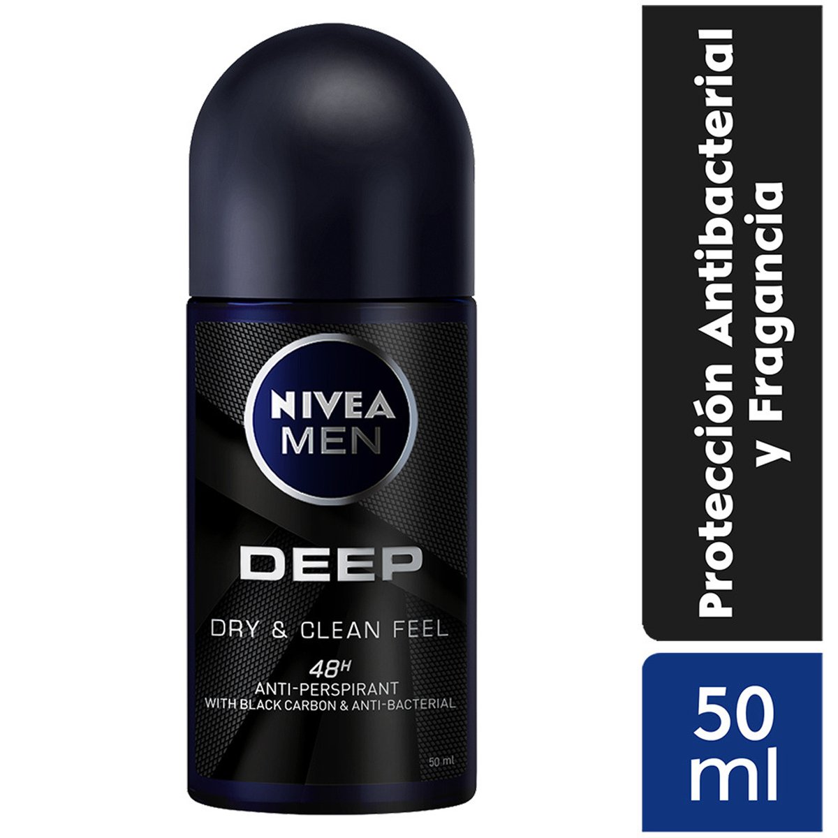 Nivea Men Desodorante Proteccion Y Cuidado Roll On 50Ml image number null