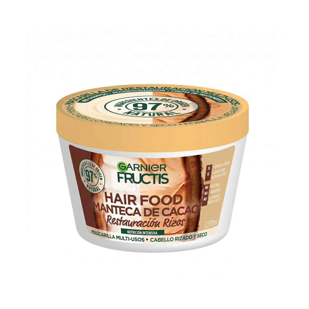 Fructis Mascarilla Hair Food Cacao 350 Ml image number null