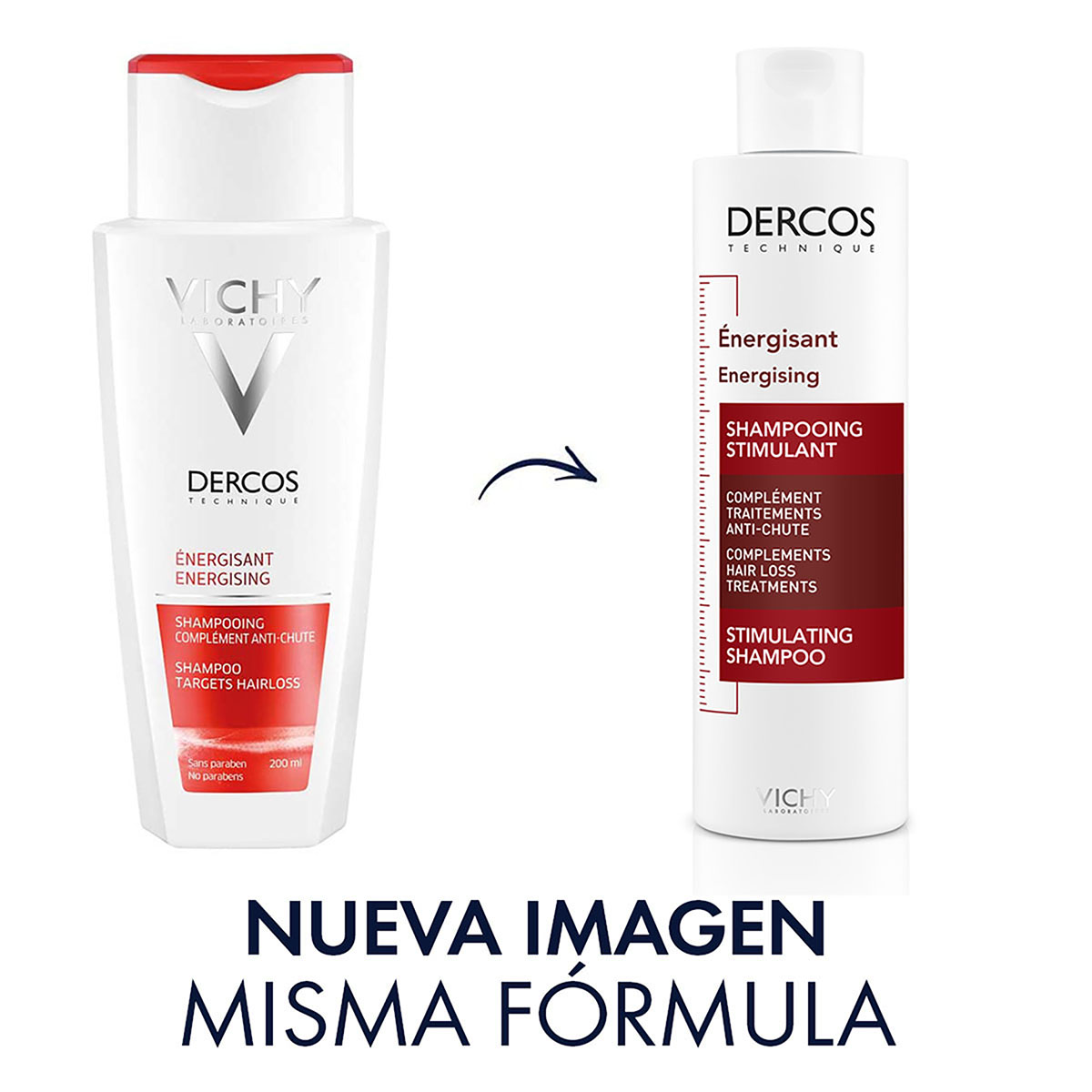 Vichy Dercos Shampoo Estimulante Antica&iacute;da 200 Ml image number null