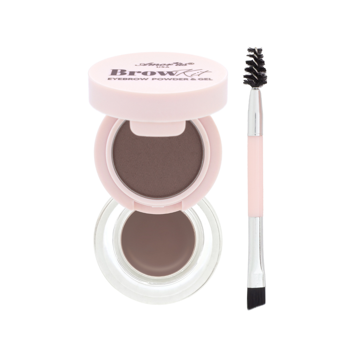 Amor Us Brow Kit Duo Para Ceja 01 Chocolate image number null