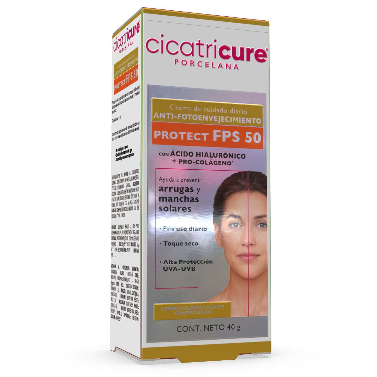 Cicatricure Crema Facial Anti Fotoenvejecimiento Porcelana 40g image number null