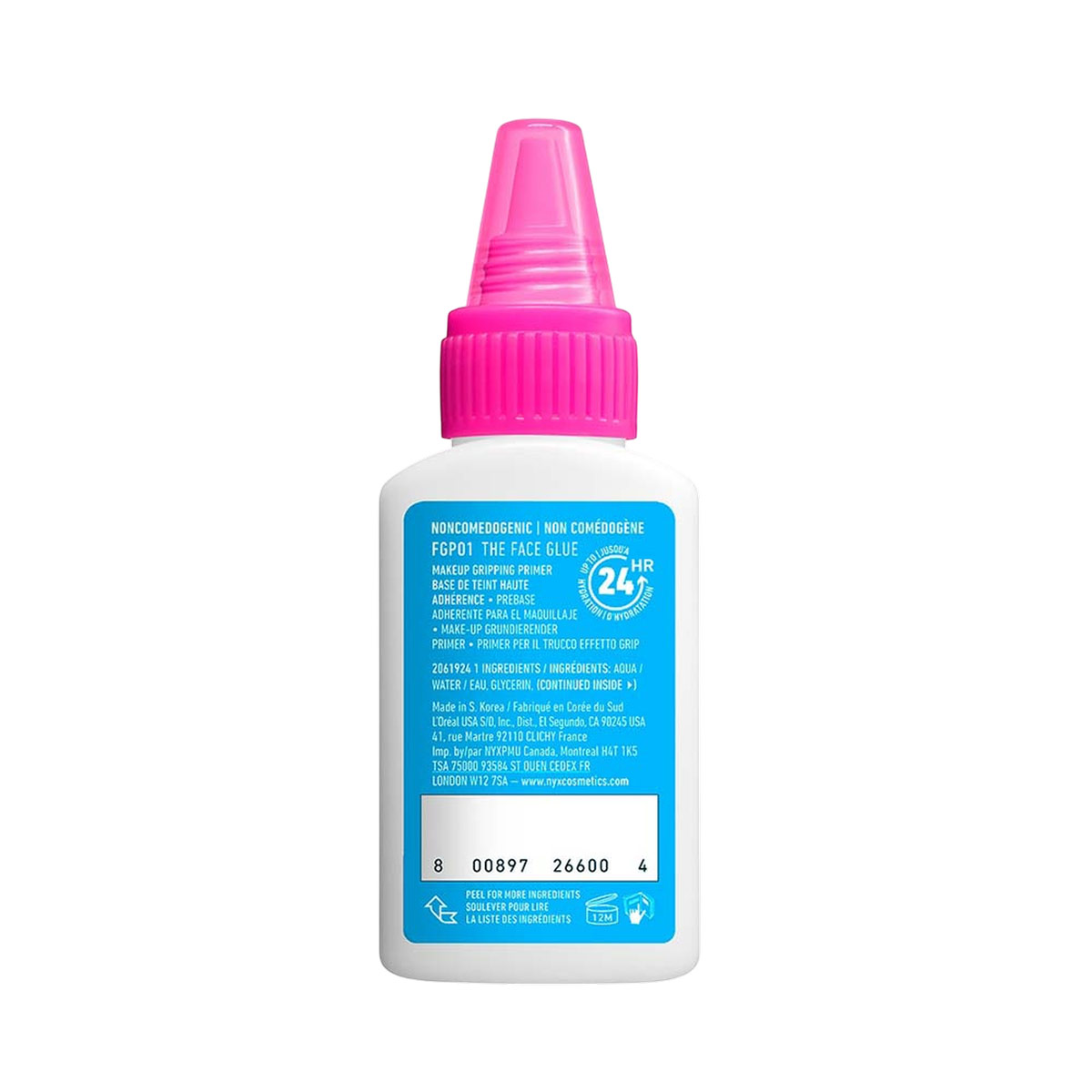 Nyx Face Glue Primer De Maquillaje 4.8ml Hidratante Y Fijador image number null