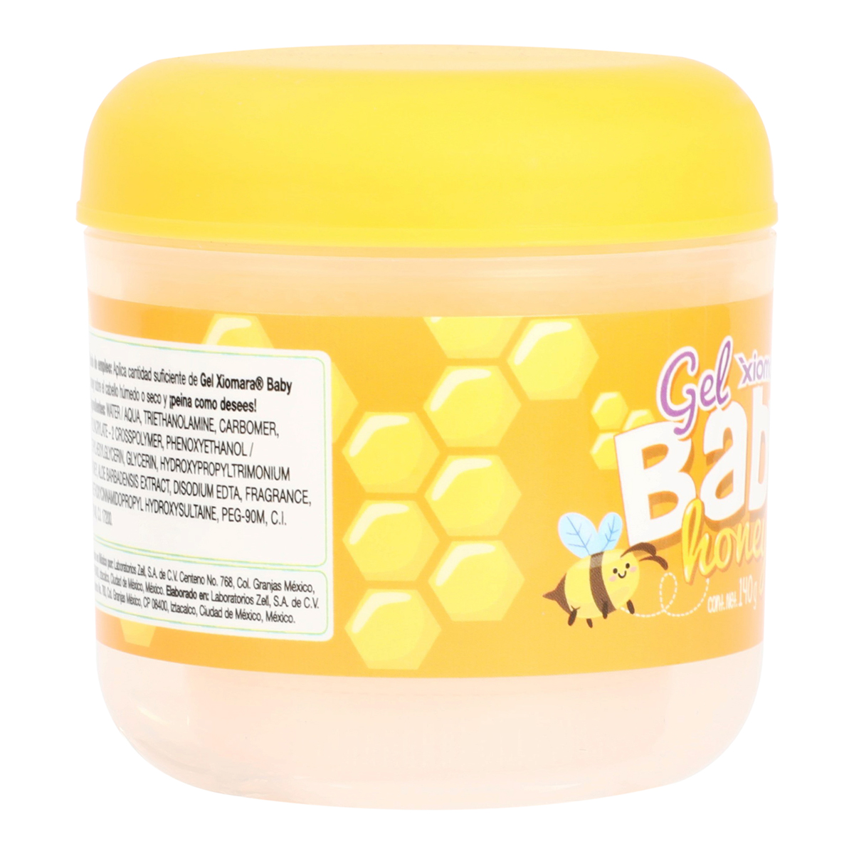 Xiomara Gel Estilizante Baby Honey 140g Fijaci&oacute;n Suave Ni&ntilde;os image number null