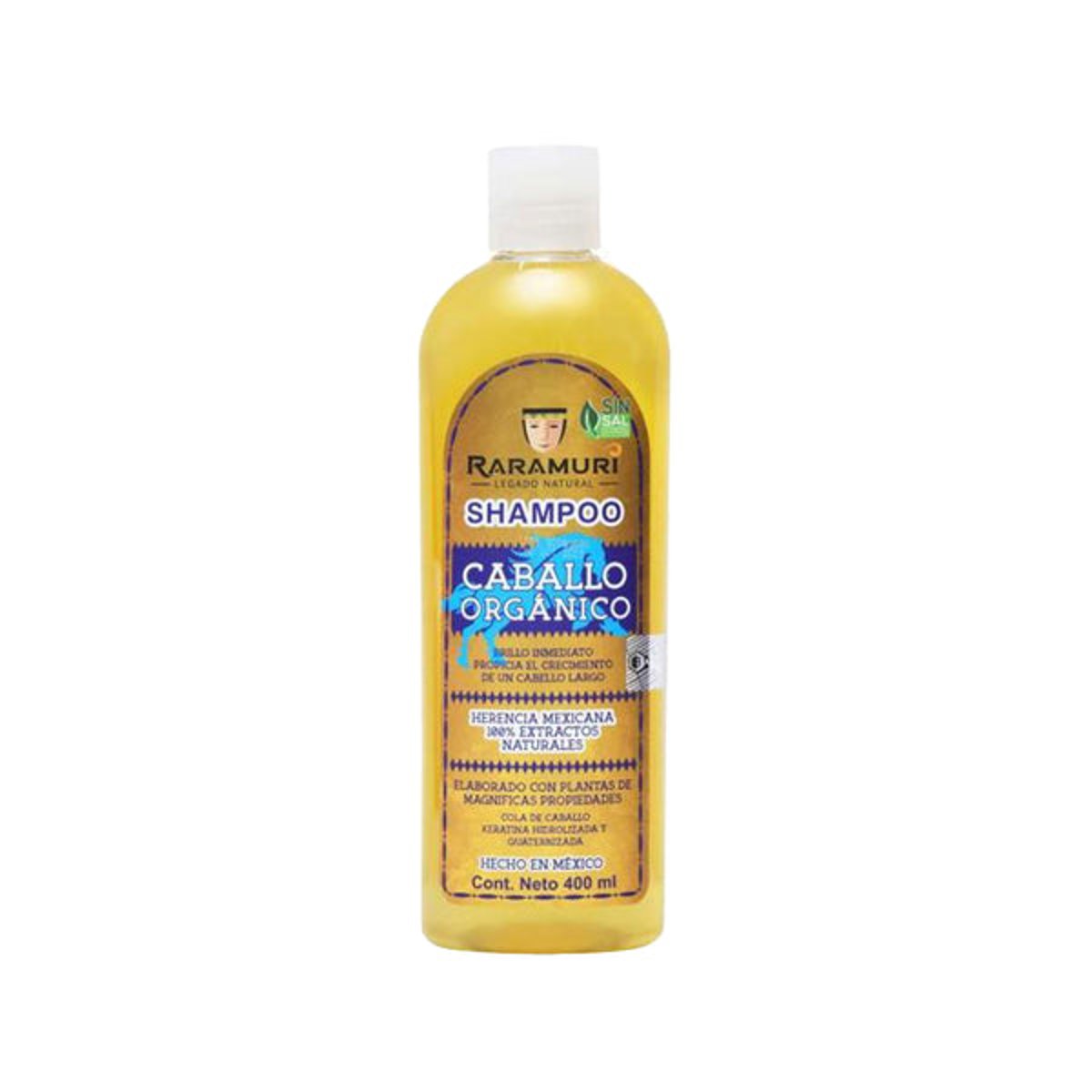 Raramuri Acondicionador Org&aacute;nico Caballo 400 Ml Natural image number null
