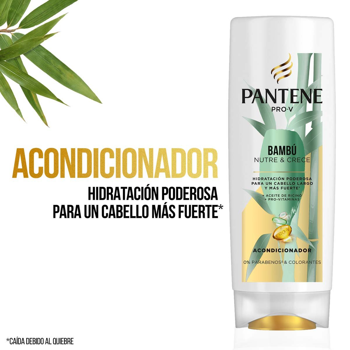 Pantene Pro-v Bamb&uacute; Nutre & Crece Acondicionador 200 Ml image number null