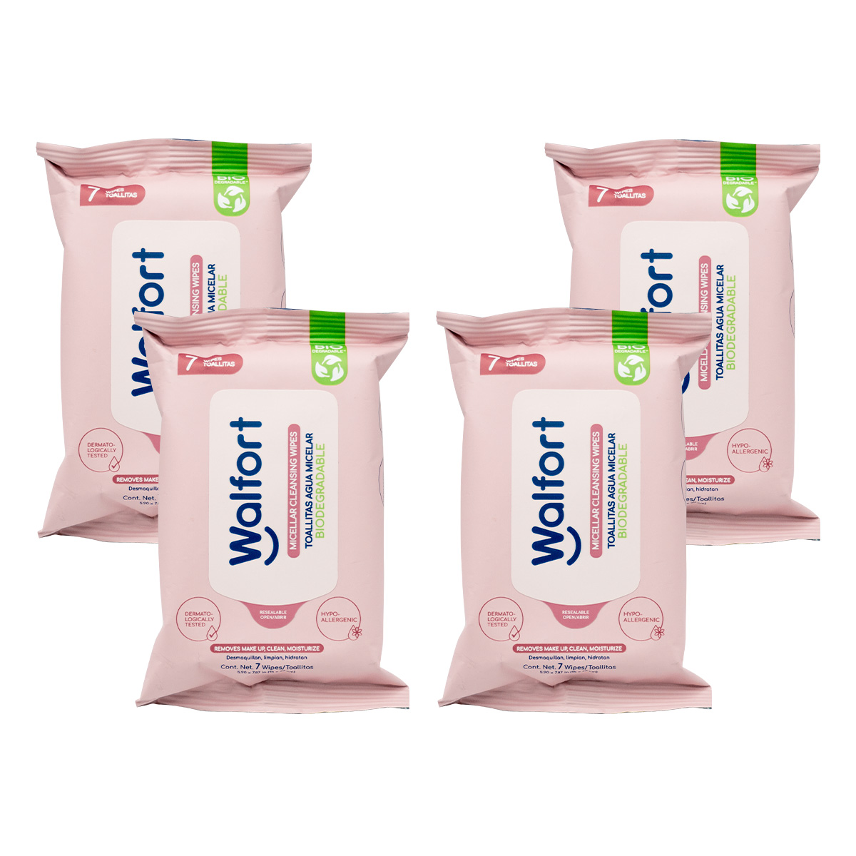 Walfort  Toalla Micelar Desmaquillante Biodegradable image number null