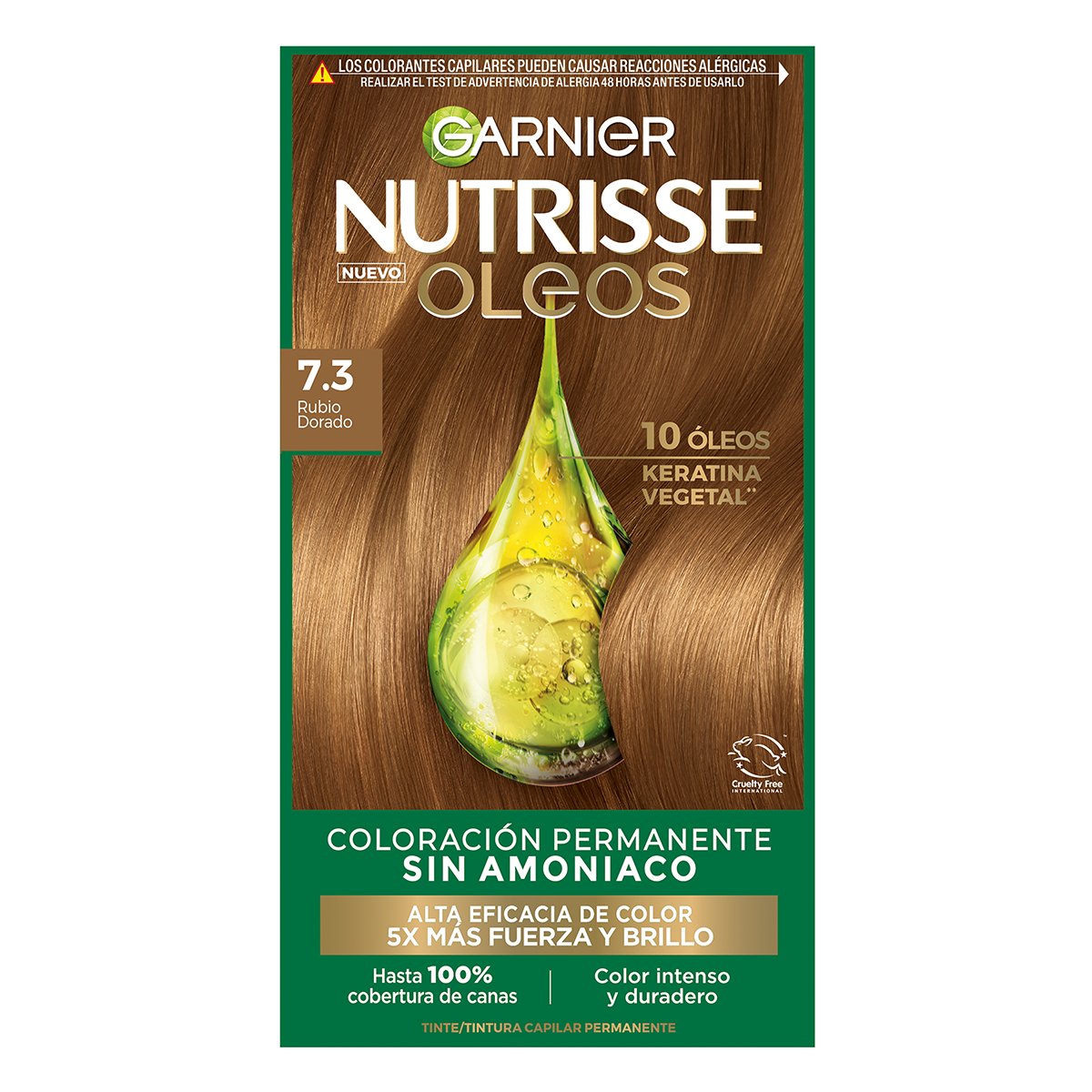 Nutrisse Oleos Garnier Tinte Capilar 7.3 Rubios image number null