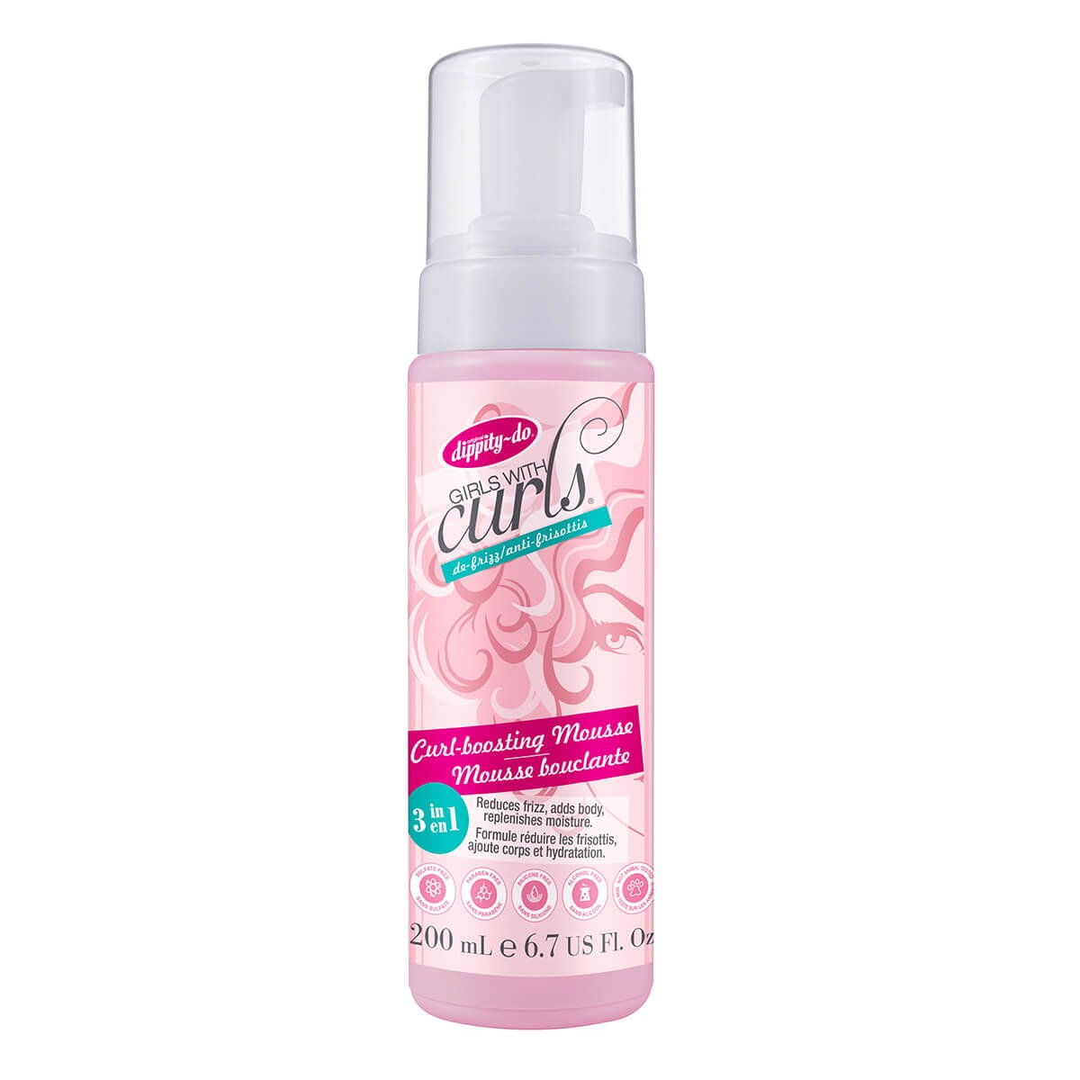 Dippity-do Mousse Potenciador De Rizos Girls With Curls image number null