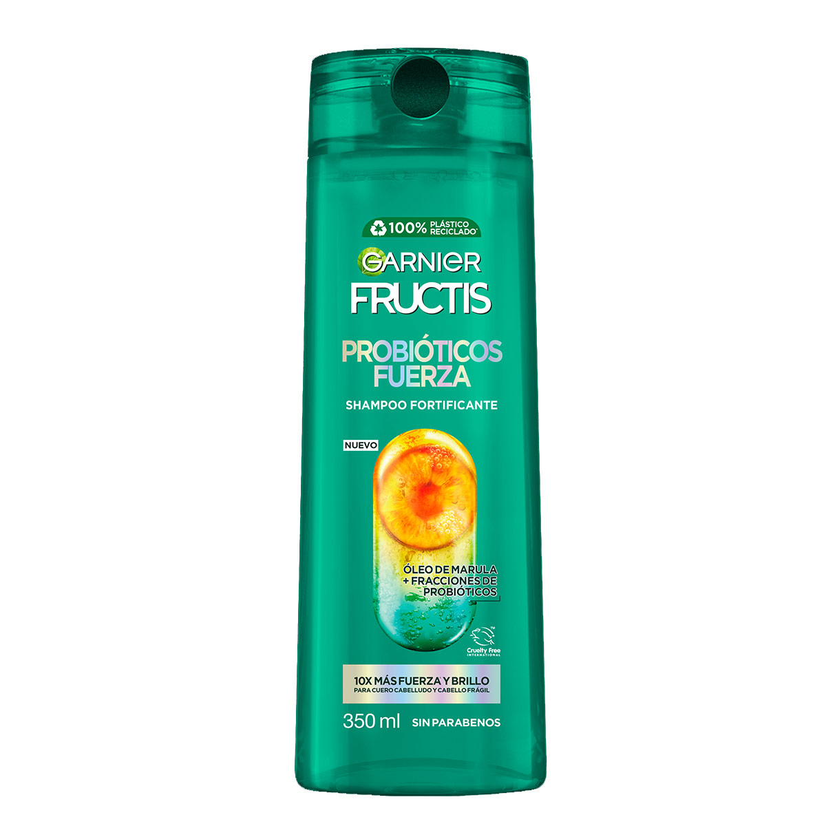Garnier Fructis Shampoo Probi&oacute;ticos Fuerza 350 Ml image number null