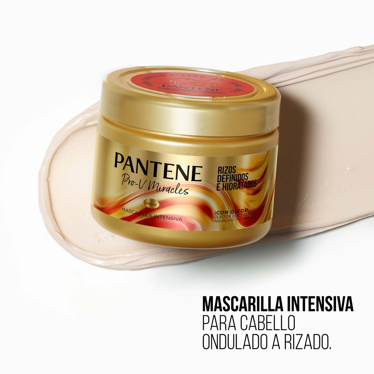 Pantene Tratamiento Capilar 300ml Rizos Definidos Y Control Frizz image number null