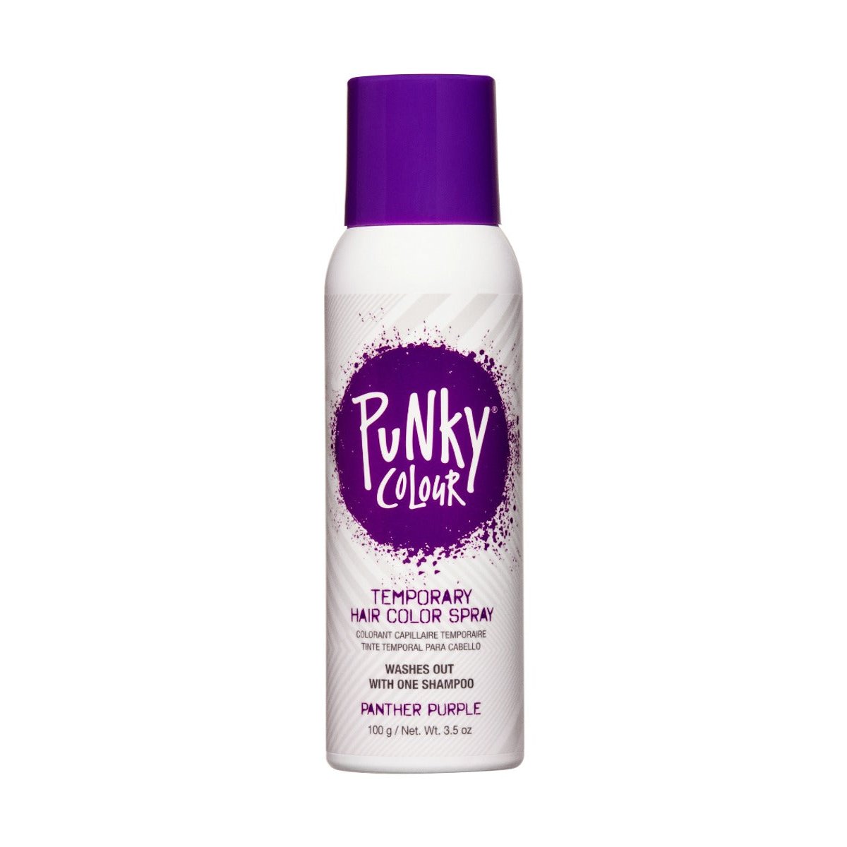 Punky Colour Spray Color Temporal Cabello 100ml Panther Purple image number null