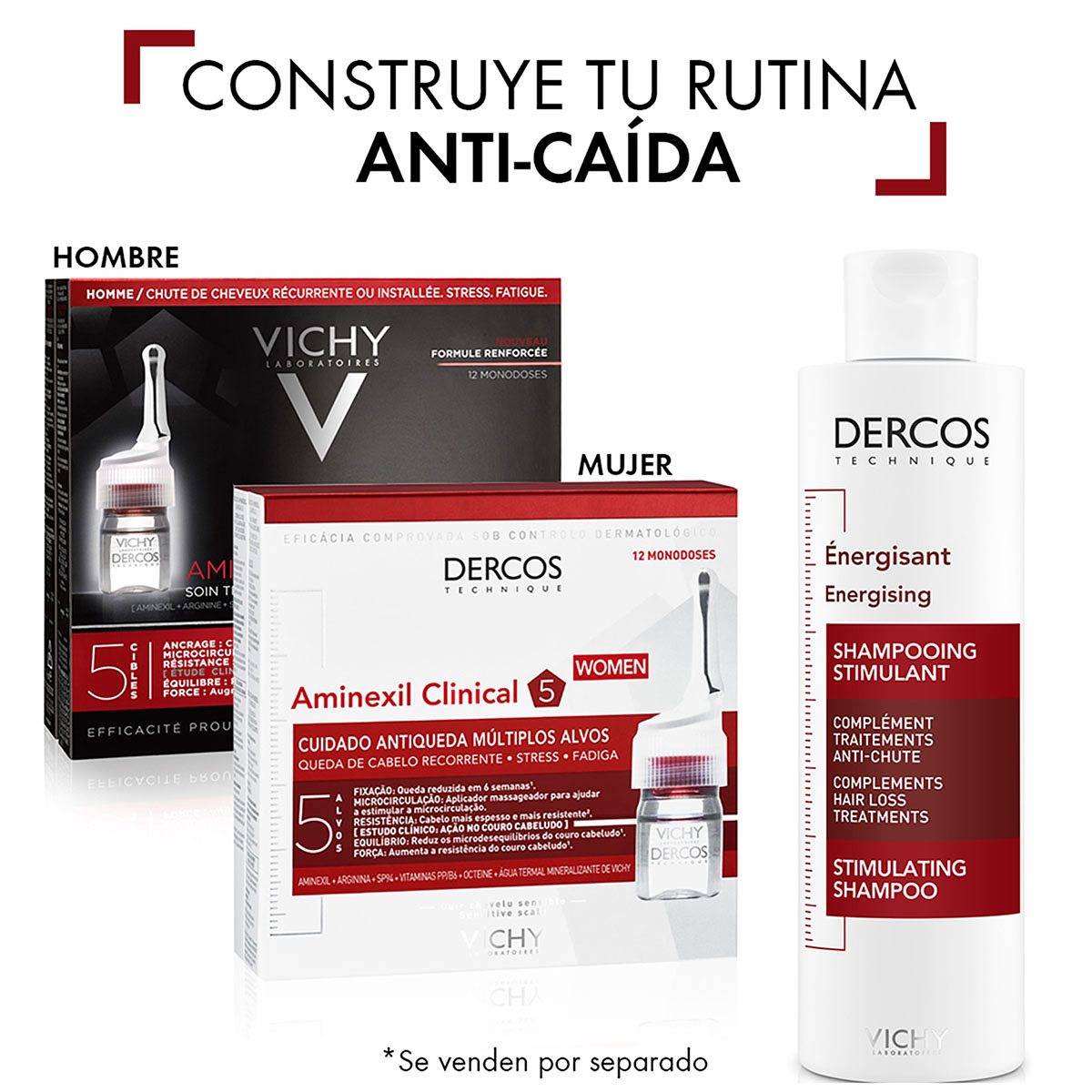 Vichy Dercos Shampoo Antica&iacute;da 200ml image number null