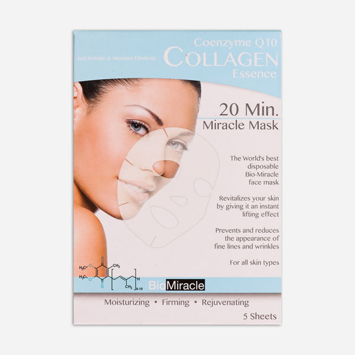 Amor Us Mascarilla Facial Co-enzima Q10 Y Perlas 25g image number null