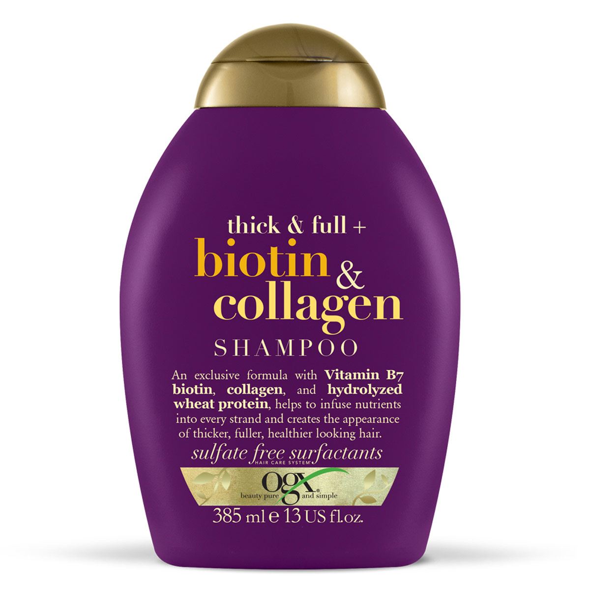Organix Shampoo Thick Full Biotin Collagen image number null