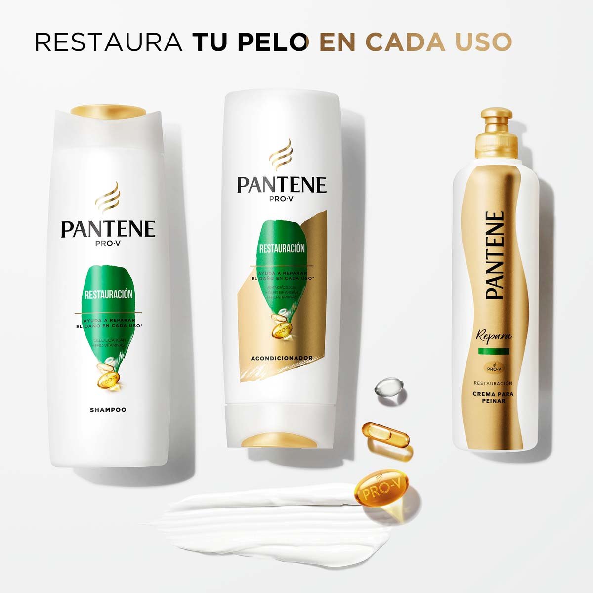 Pantene Shampoo Restauraci&oacute;n Reparador 400ml image number null