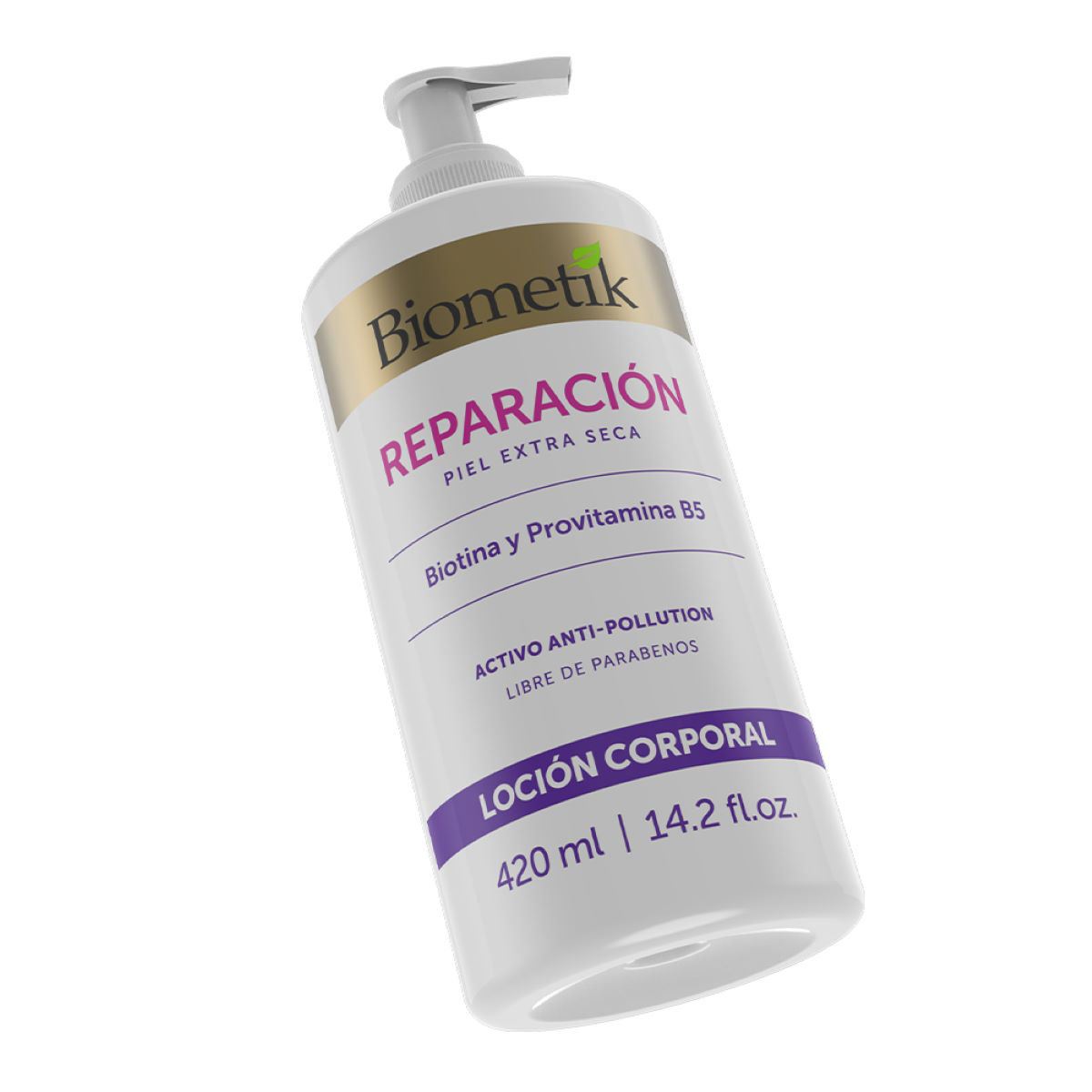 Biometik Loci&oacute;n Corporal Reparadora Piel Extra Seca 420ml image number null