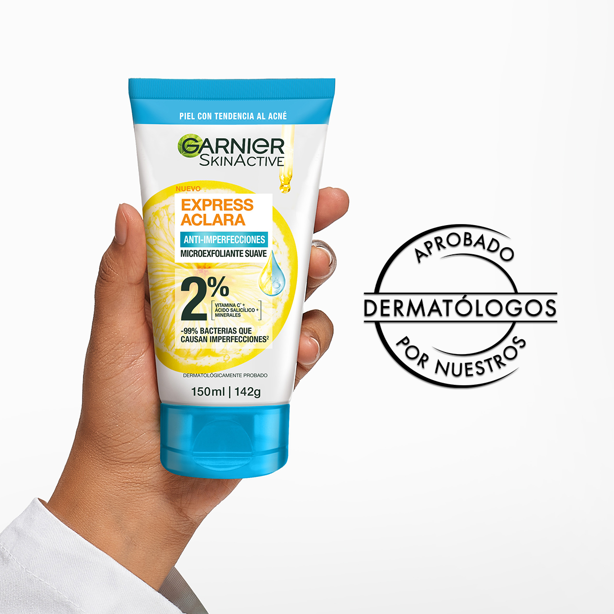Garnier Skin Active Exfoliante Antiacn&eacute; 150 Ml image number null
