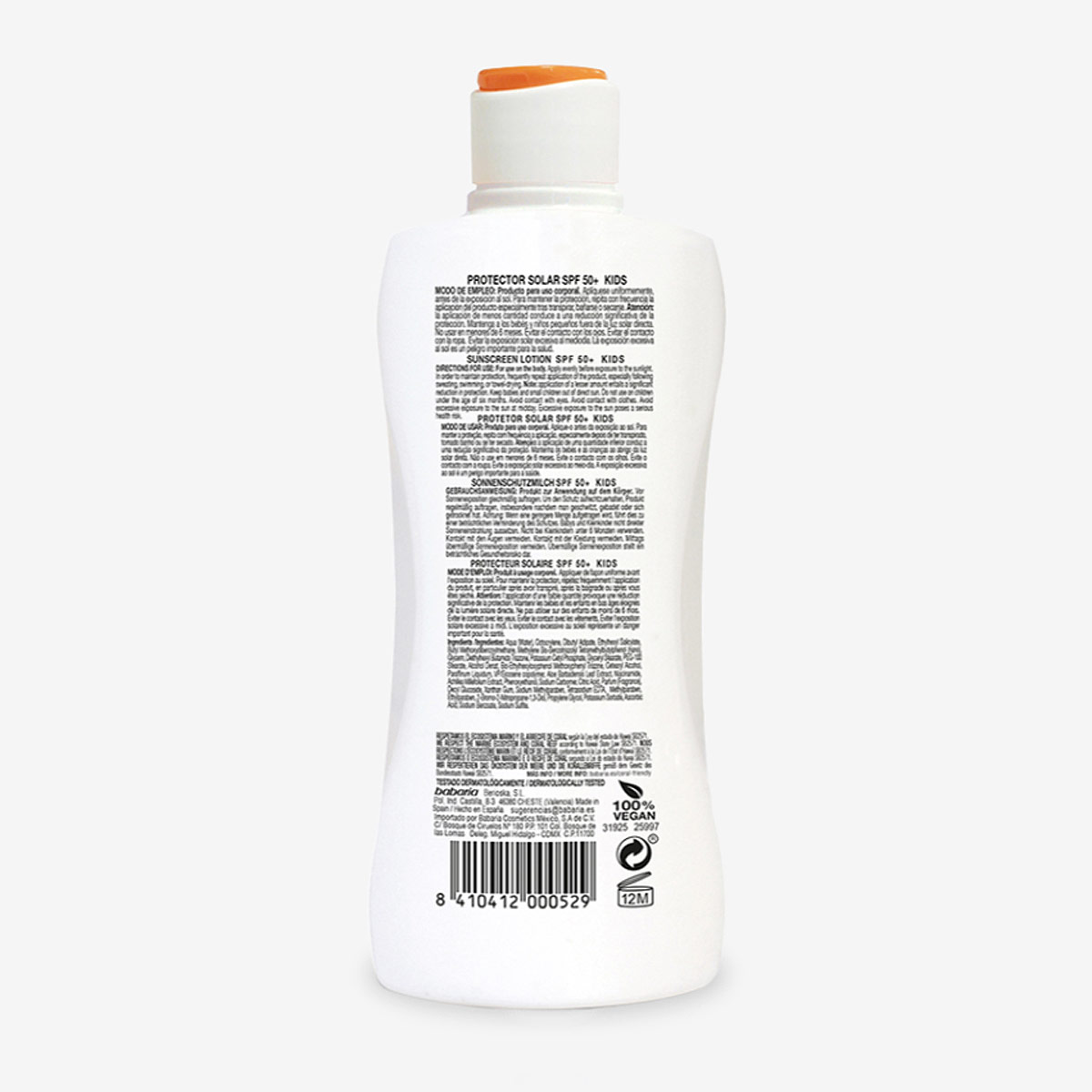 Babaria Protector Solar Infantil Fps 50 200 Ml image number null