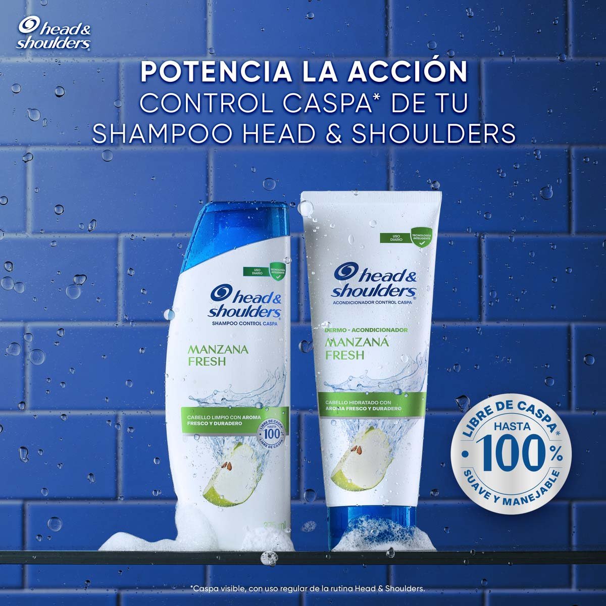 Head & Shoulders Acondicionador Apple Fresh 300ml12 image number null