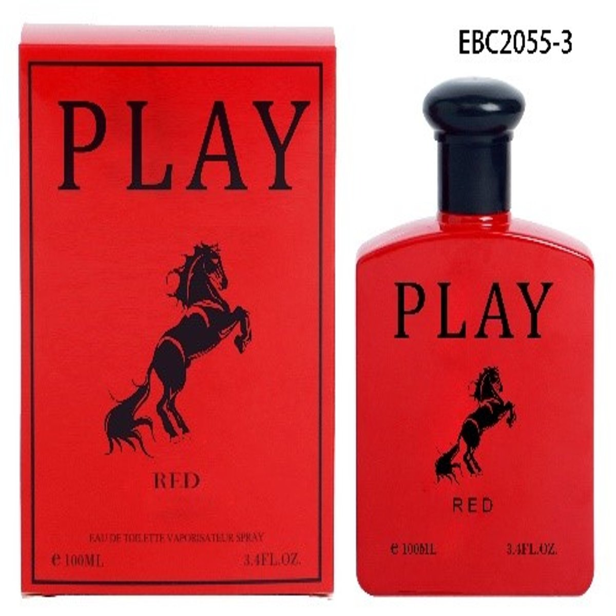 Ebc Collection Play Red Eau De Toilette 100 Ml Caballero image number null