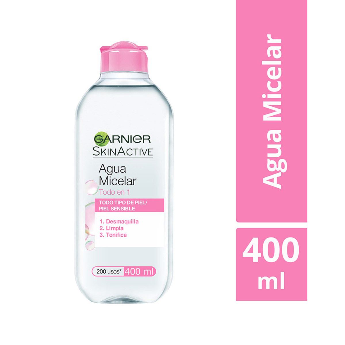Garnier Skin Active Agua Micelar Desmaquillante 400 Ml image number null