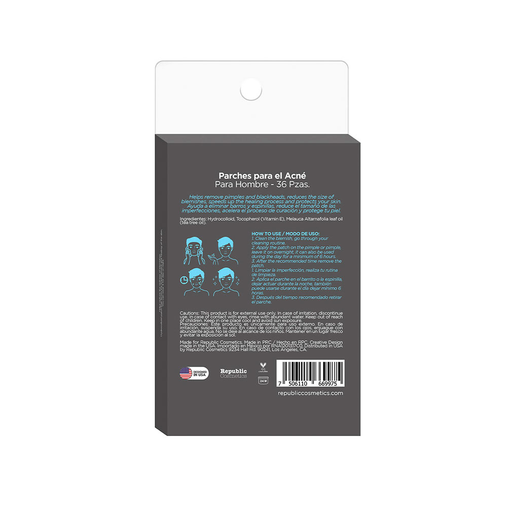 Republic Cosmetics Acn&eacute; Pimple Patch Para Hombre image number null