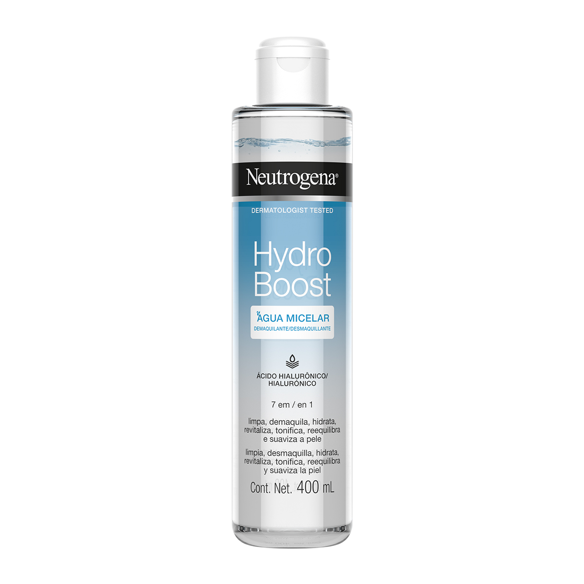 Neutrogena Agua Micelar Desmaquillante Hydro Boost 400 Ml image number null