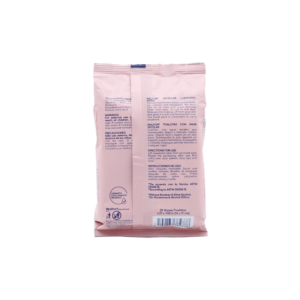 Walfort Toallas Micelar Biodegradable 25 image number null