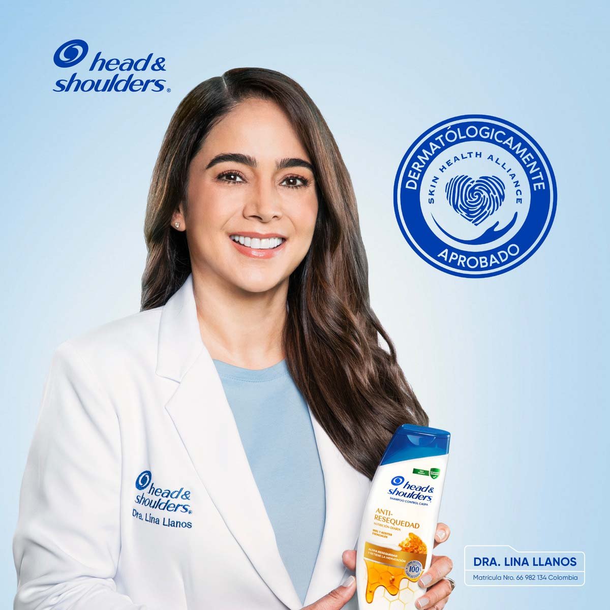 Head & Shoulders Shampoo S Anti-resequedad Nutrici&oacute;n Diaria, Miel Aceites Y Esenciales 375 Ml image number null