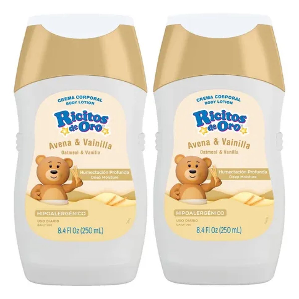 Ricitos De Oro Crema Corporal Agua De Coco Beb&eacute; 250 Ml12 image number null