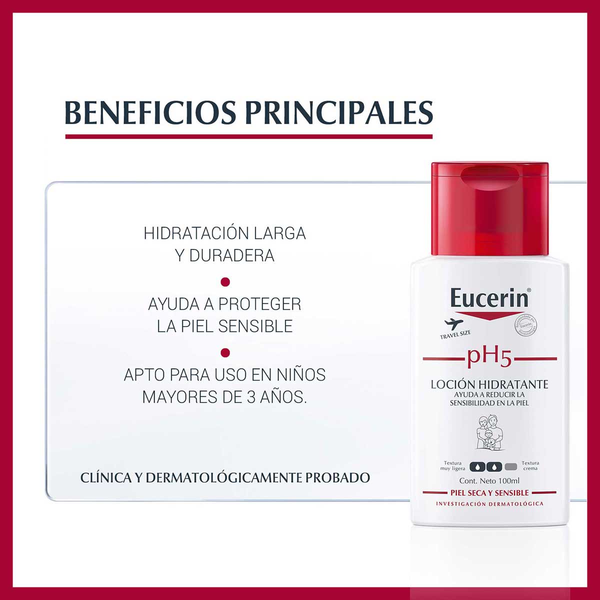 Eucerin Ph5 Loci&oacute;n Hidratante Piel Sensible 100ml image number null