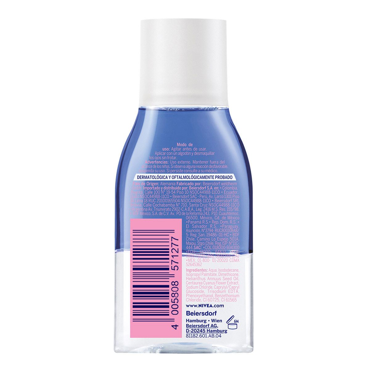 Nivea Visage Desmaquillante Bif&aacute;sico De Ojos 125Ml image number null