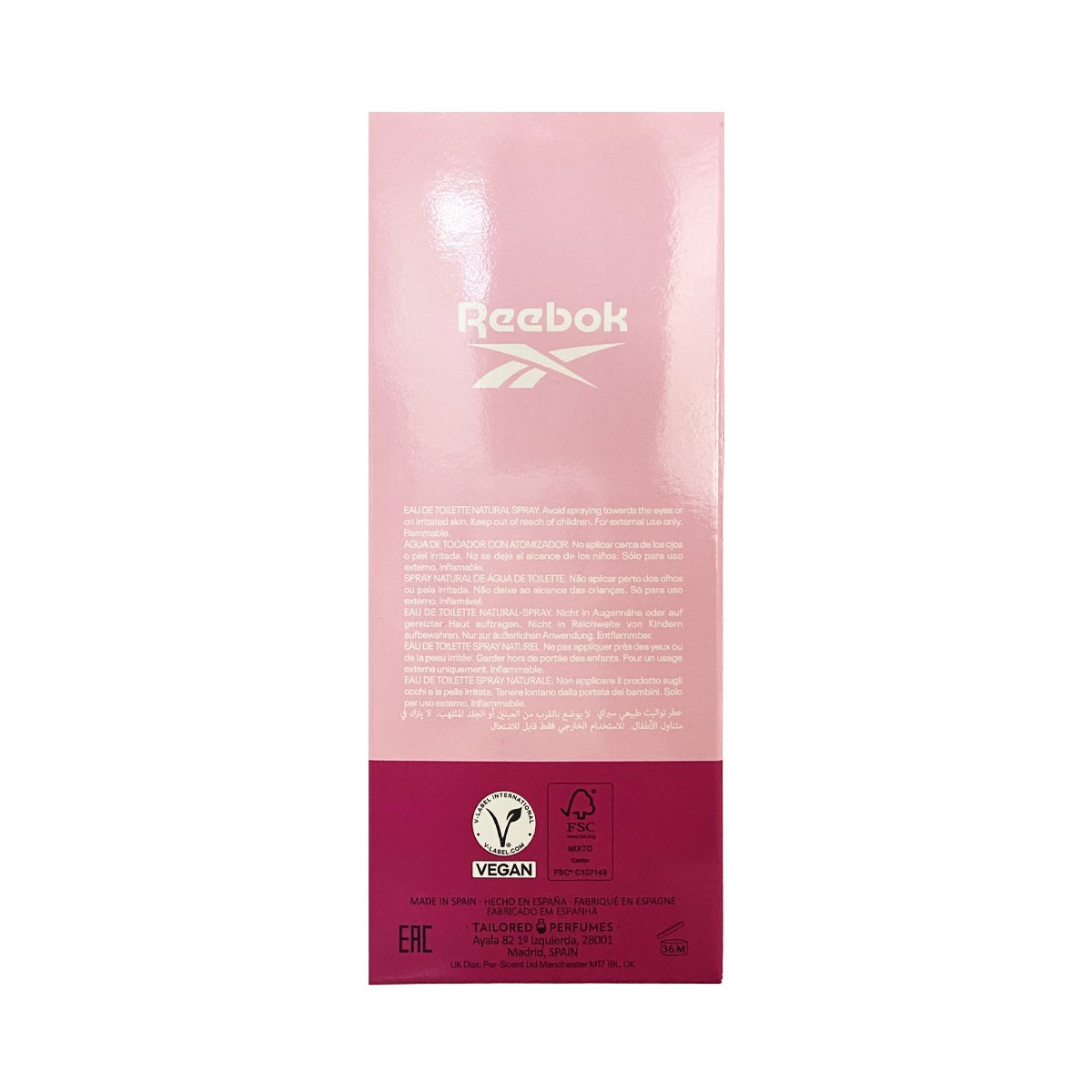 Reebok Loci&oacute;n Femenina Activate Your Senses 100ml image number null