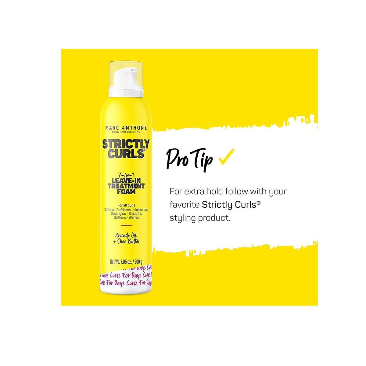 Marc Anthony Espuma De Tratamiento 7 En 1 Perfect Curl Strictly Curls 200 G / 7 Oz image number null