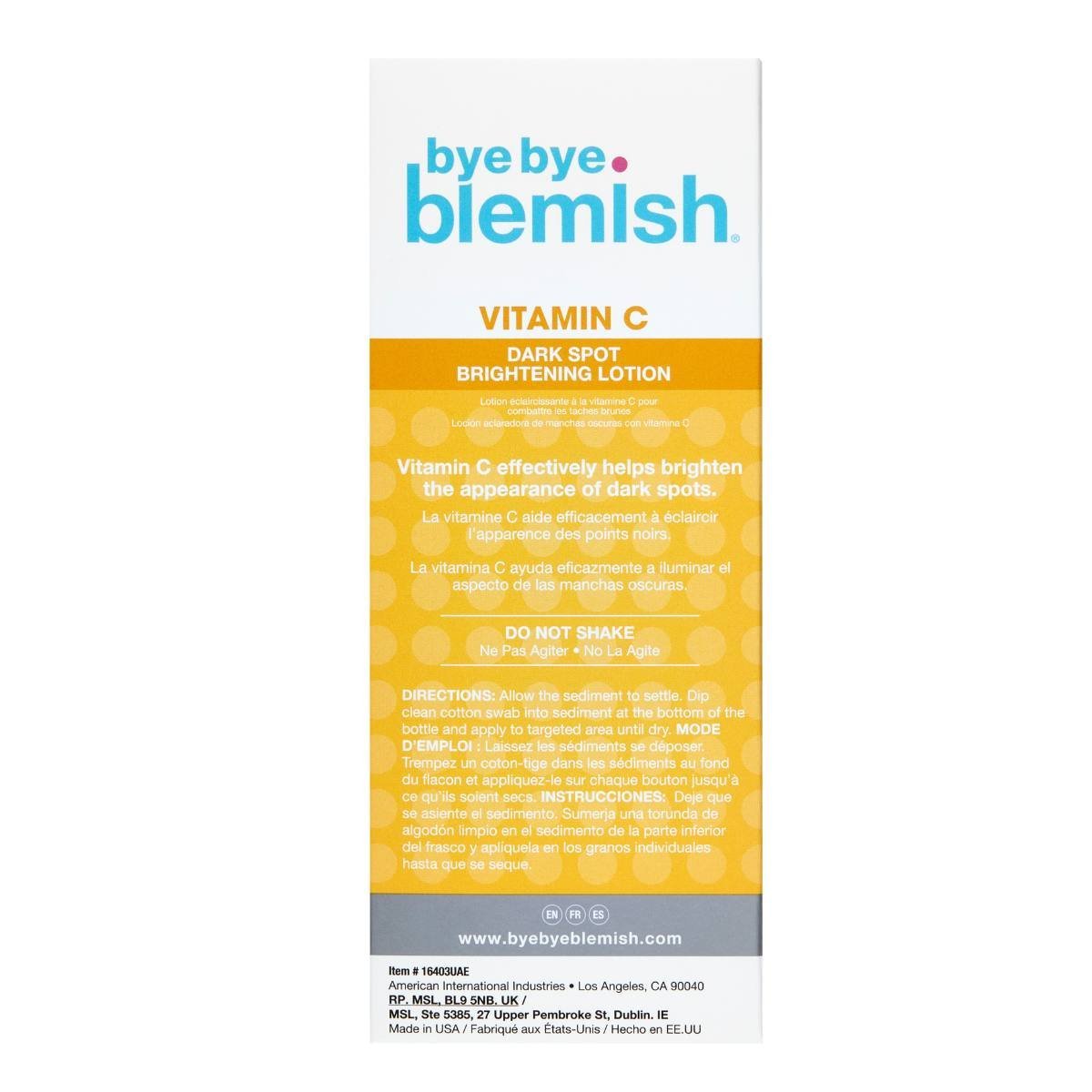 Bye Bye Blemish Loci&oacute;n Para Manchas Oscuras Con Vitamina Ml image number null