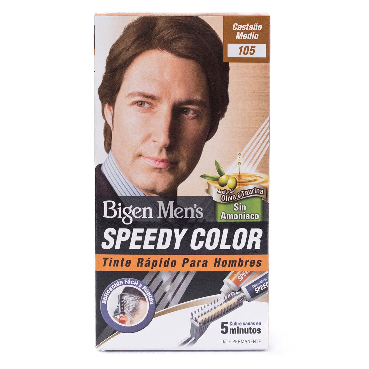 Tinte Caballero Casta&ntilde;o Medio Speedy Bigen image number null
