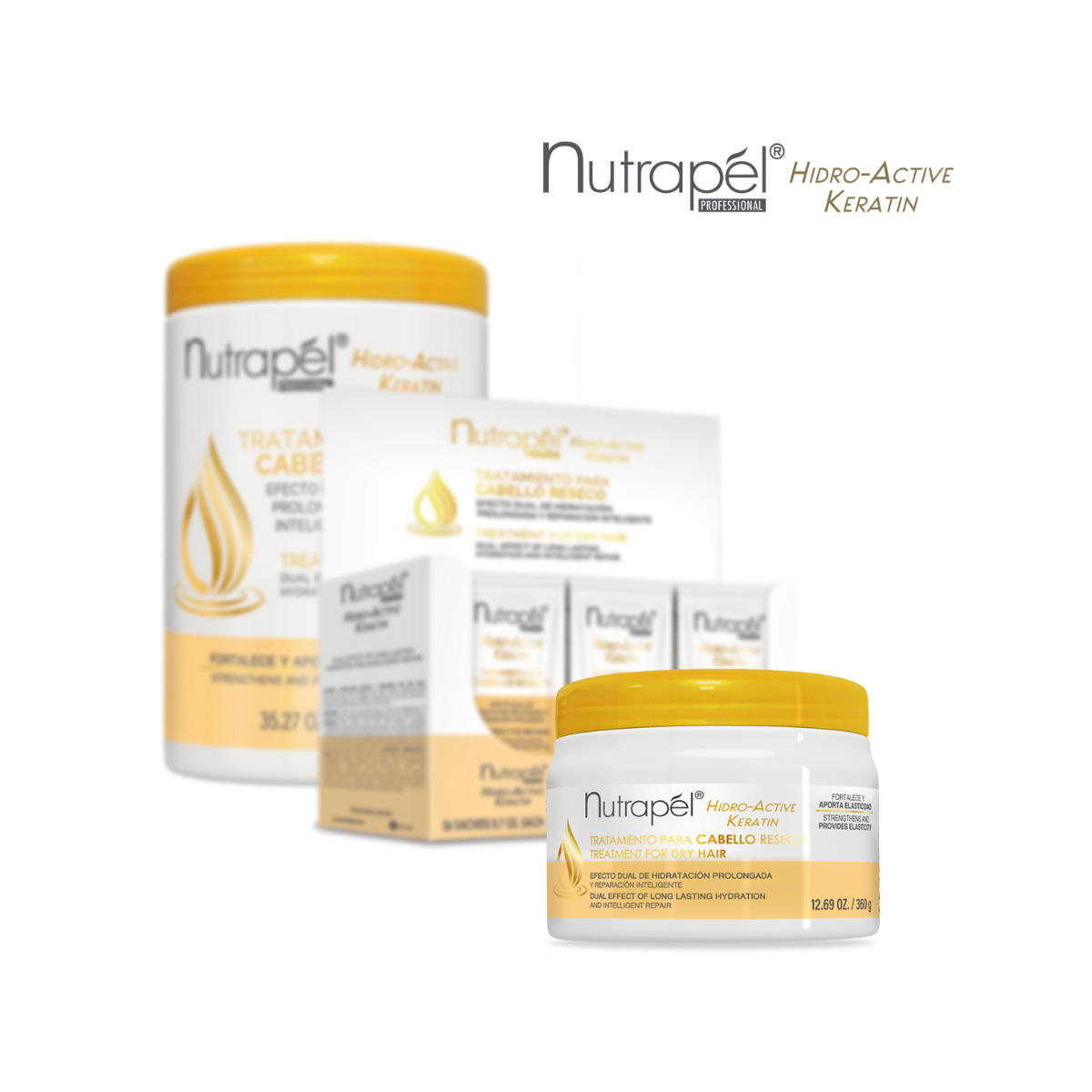Nutrap&eacute;l Tratamiento para Cabello Reseco image number null