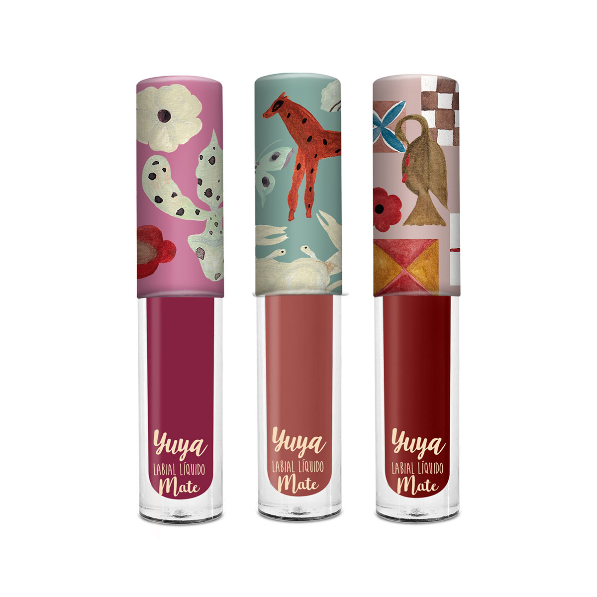 Yuya Set De 3 Labiales L&iacute;quidos Mate image number null