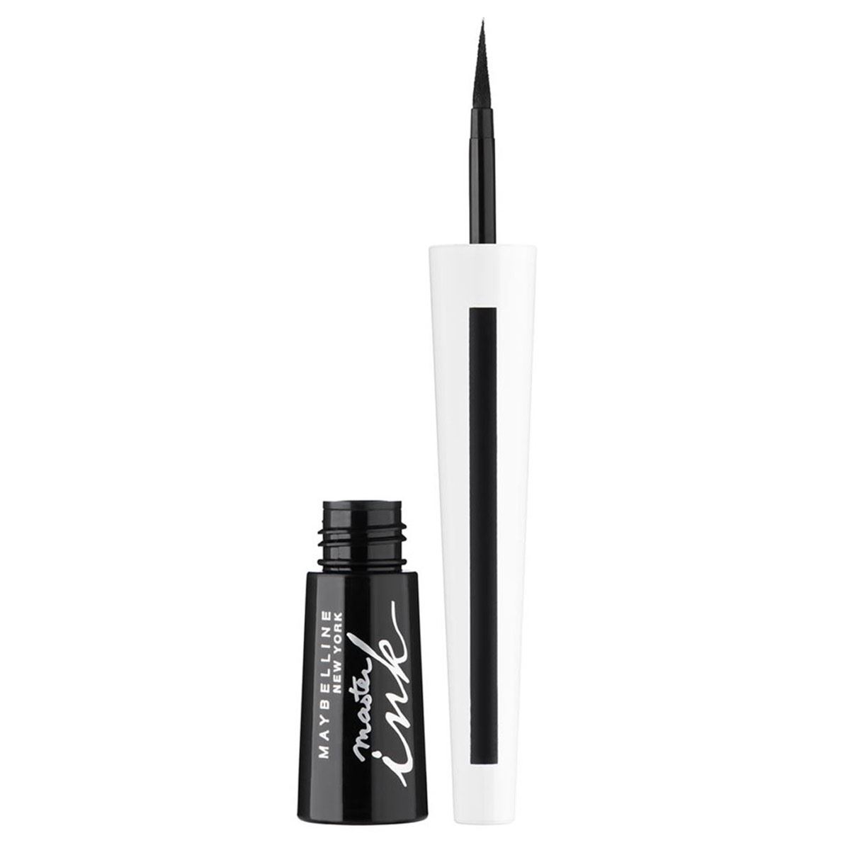 Maybelline Superstay Delineador L&iacute;quido Master Ink Mate Charcoal Black image number null