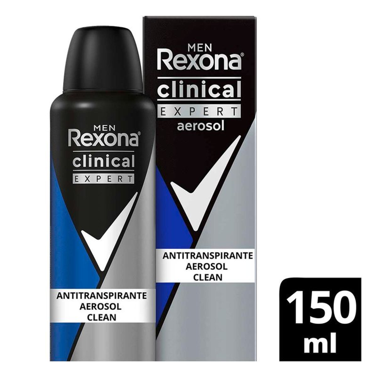 Rexona Desodorante Aerosol Clinical Clean 91g Hombre image number null