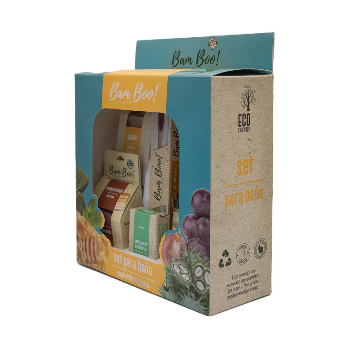 Bam Boo! Lifestyle Set Para Ba&ntilde;o 6 Pzas image number null