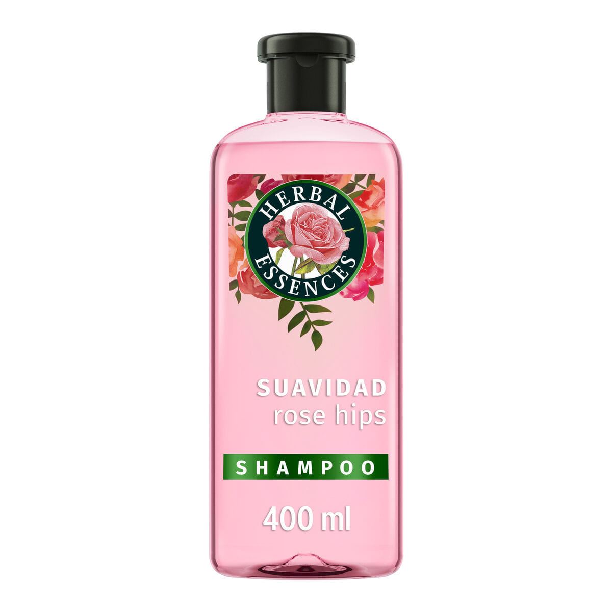 Herbal Essences Shampoo Suavidad Rosa Mosqueta Para M&aacute;s Brillo Y Suavidad 400 Ml image number null