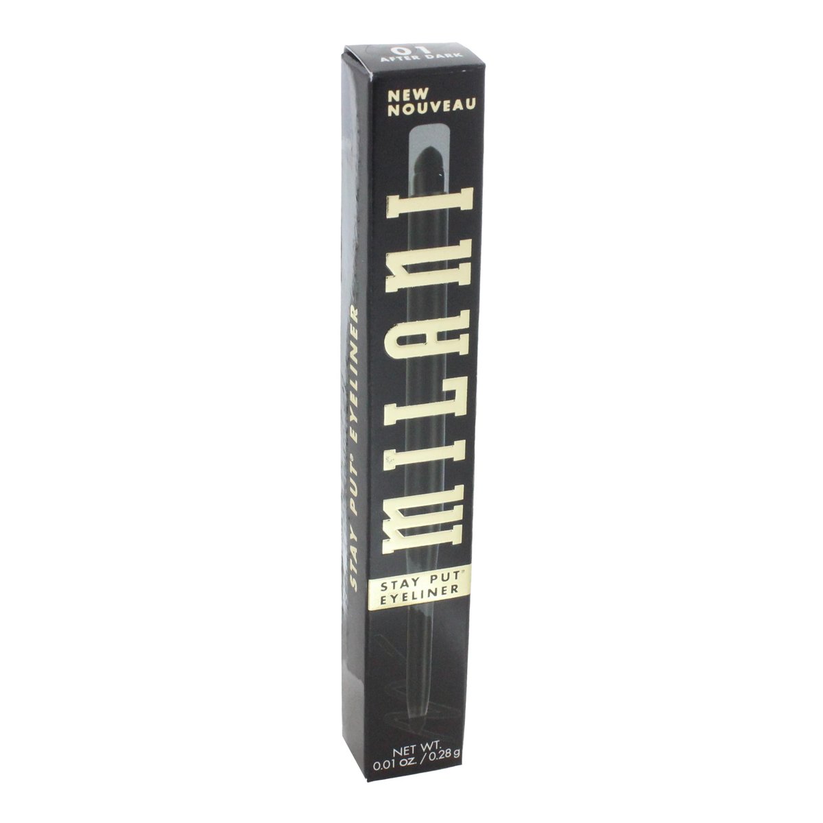 Milani Stay Put Eyeliner Mec&aacute;nico 16h After Dark Black image number null