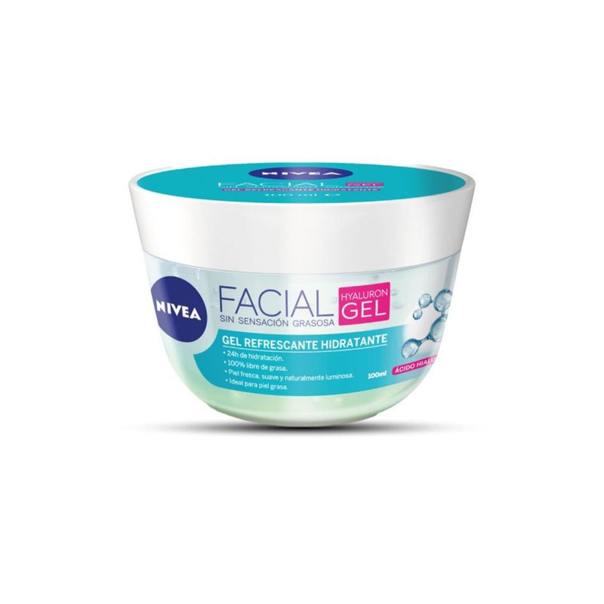 Nivea Crema Facial &Aacute;cido Hialur&oacute;nico Gel Hidratante 375ml image number null