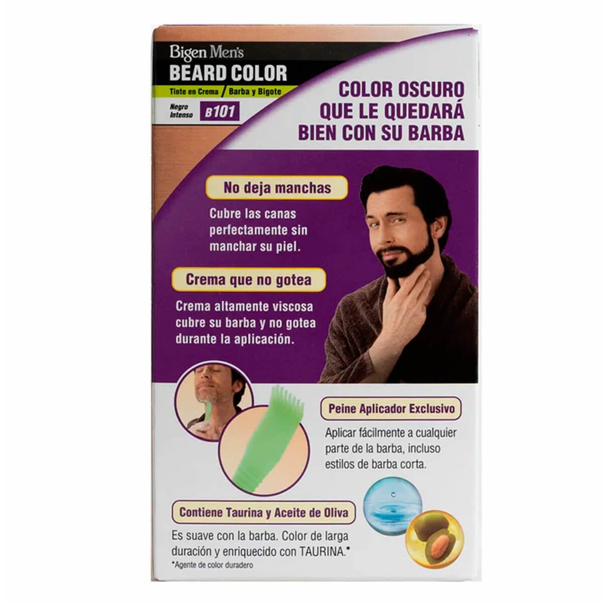 Bigen Coloraci&oacute;n Para Barba Y Bigote Color Negro Intenso image number null