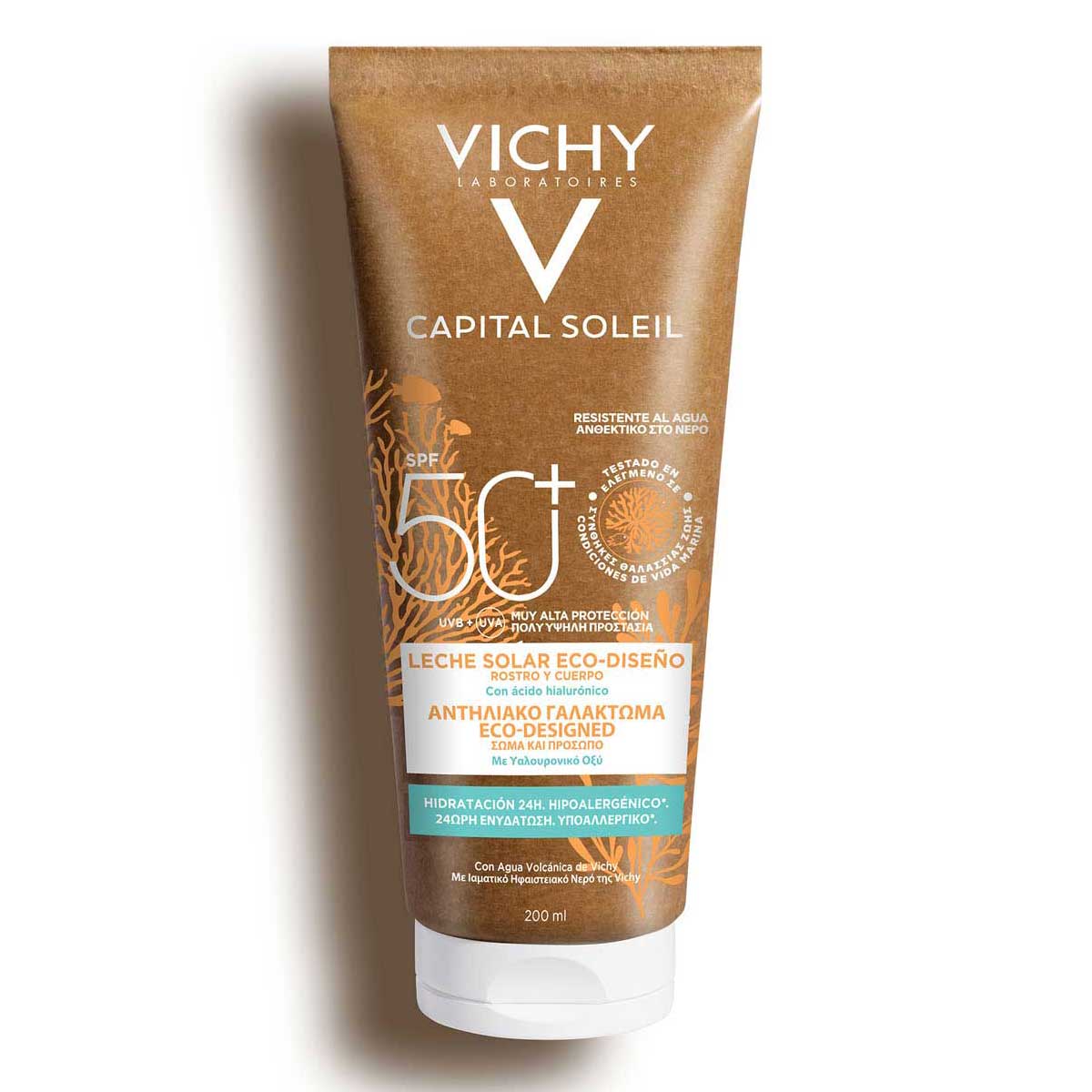 Vichy Bloqueador Solar Biode Para Cuerpo Y Rostro Fps 50+ 200ml image number null