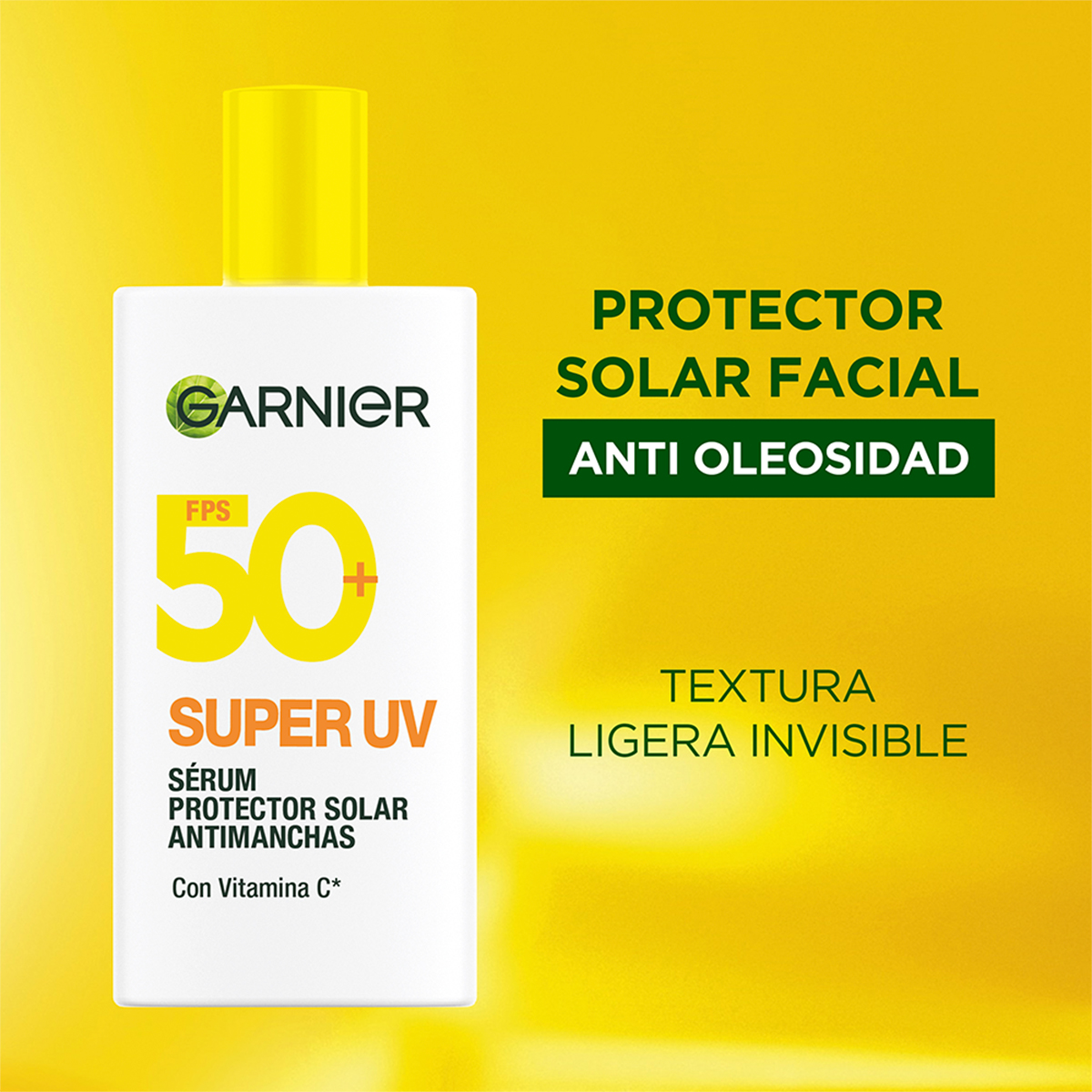 Garnier S&uacute;per Uv Protector Solar Facial Flu&iacute;do Anti Oleosidad Con Vitamina Ml image number null