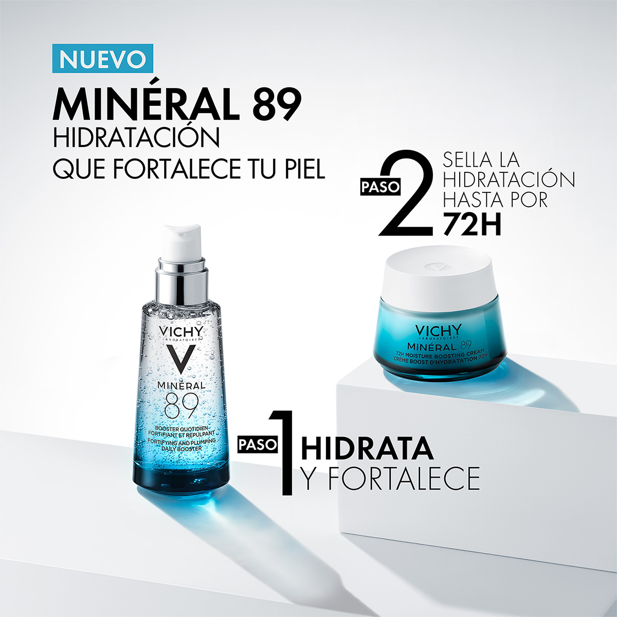 Vichy Mineral 89 Crema Hidratante Intensiva 50ml image number null