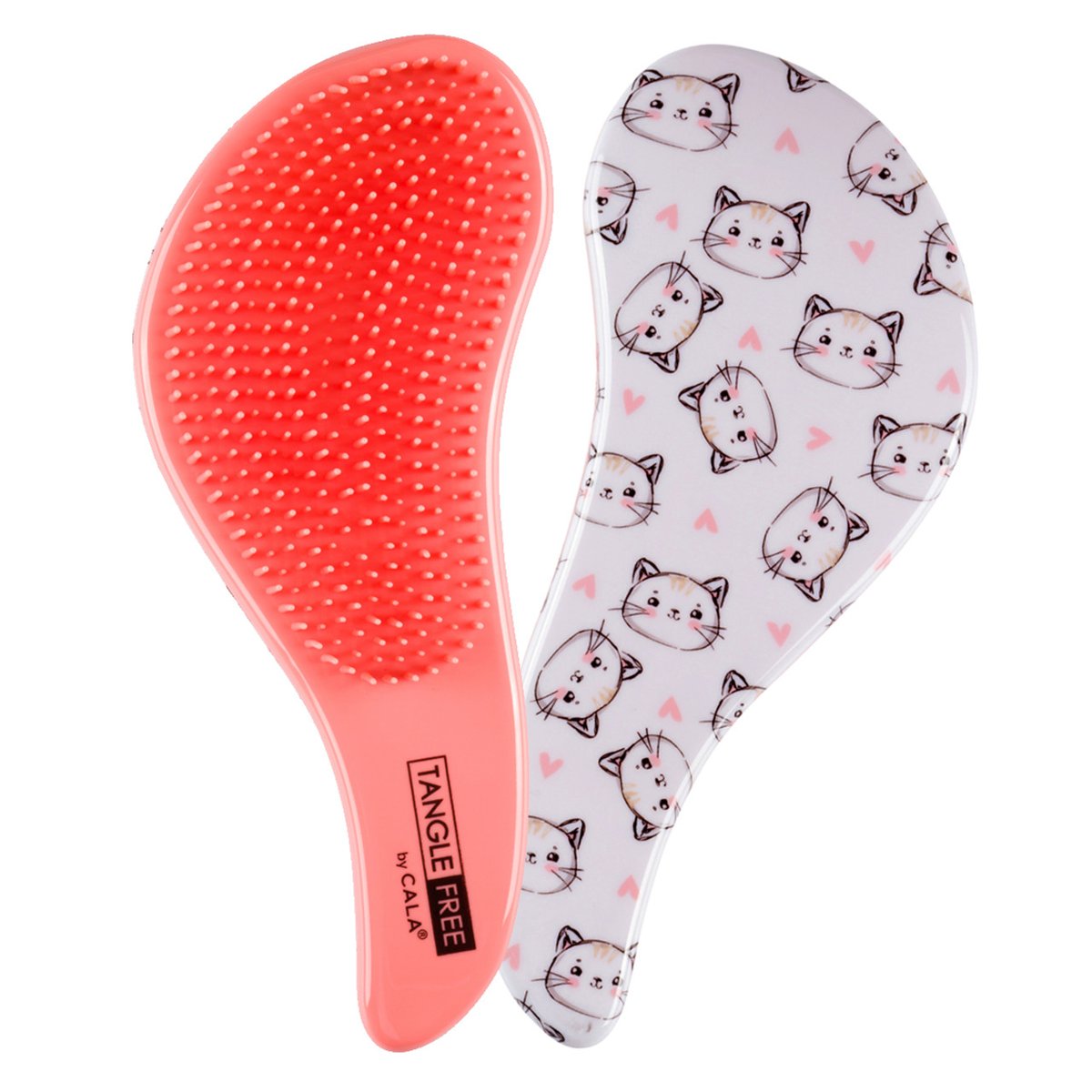 Cala Tangle Free Meow Meow Cepillo Desenredante Ergonomico image number null